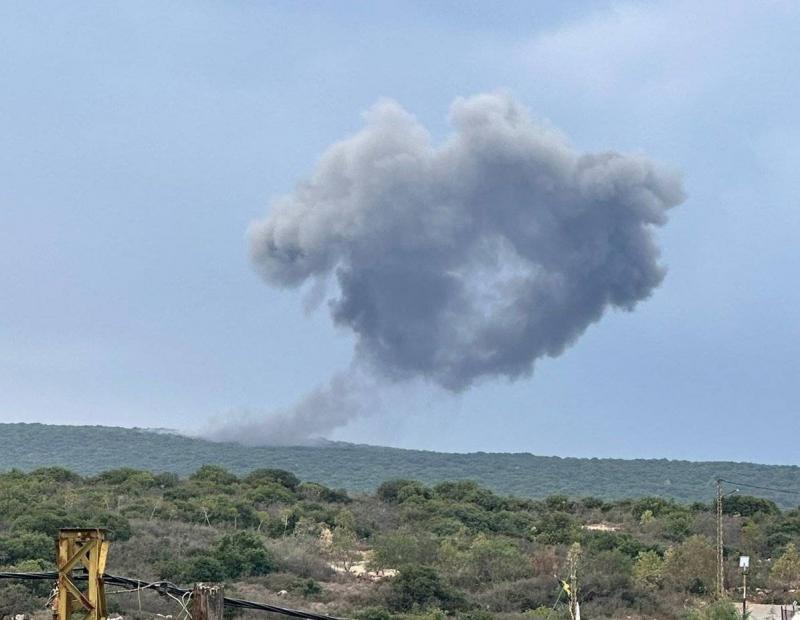 Israeli Shelling in Southern Lebanon and Destruction of a Tank at Biranit Barracks