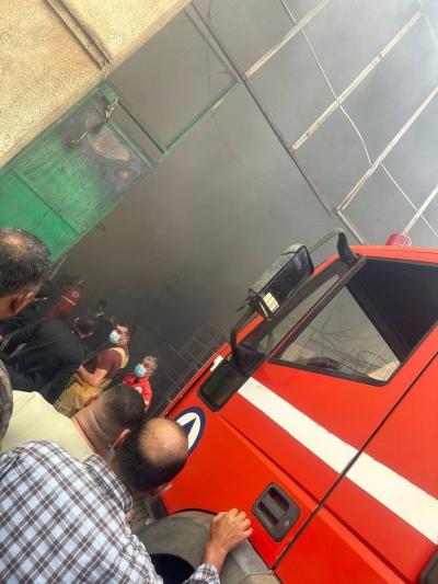 Huge Fire at Rose Warehouses in Al-Marj (Video)