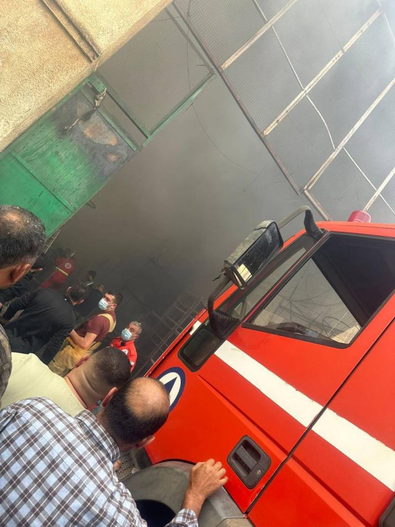 Huge Fire at Rose Warehouses in Al-Marj (Video)