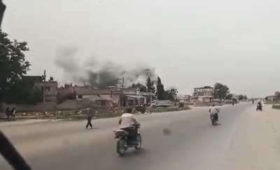 Israeli Attack on Homs Countryside Results in Casualties (Video)