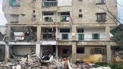 Nabatiya Mends Its Wounds: Rubble Removal Workshop Ongoing