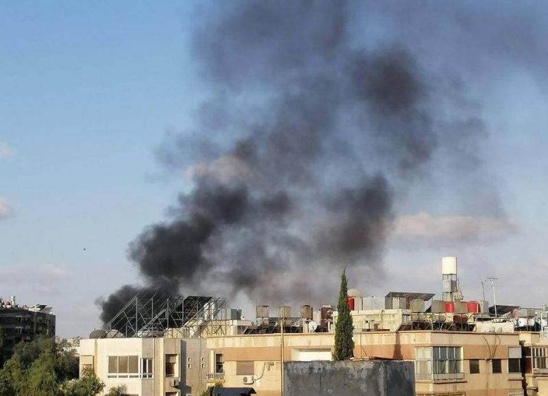 Death of a Person Due to Bomb Blast in Mezzeh