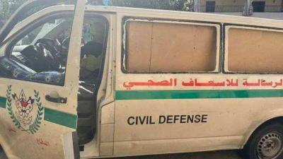 Civil Defense Reveals Targeting of Paramedics in the South