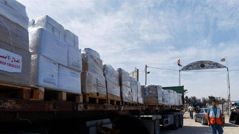 Turkey Sends New Medical Supplies to Egypt for Gaza