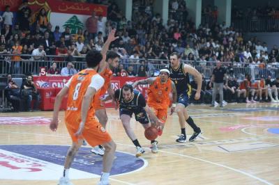 Title: Al-Riyadi Approaches the Final of the Lebanese Basketball Championship