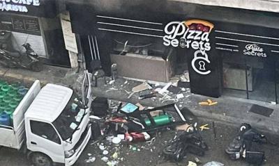Title: After the Beirut Port Explosion: "Welding" Causes Incident at Beirut Restaurant