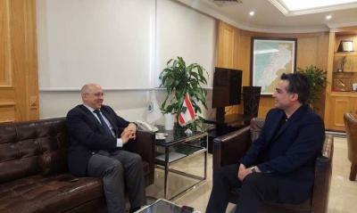 Title: Hmayeh Discusses Development in Baabda with Aoun