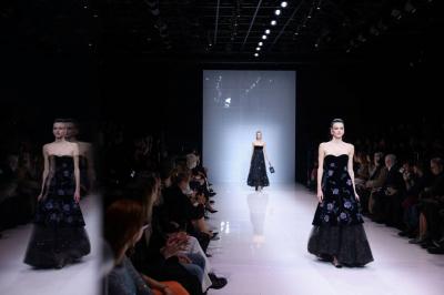 Flowers Bloom in Giorgio Armani Designs