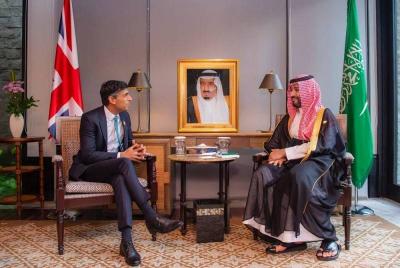Sunak and Bin Salman Look Forward to a Meeting Soon with Major Trade Agreements