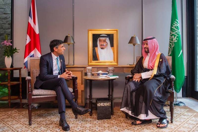 Sunak and Bin Salman Look Forward to a Meeting Soon with Major Trade Agreements