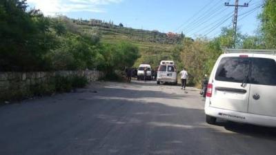 Title: Four Killed in Israeli Airstrike on Vehicle in Bafliyeh - Photos