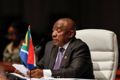 Title: South Africa... National Congress Wins 159 Seats in Parliament