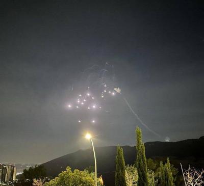 Rockets Hit Haifa for the First Time Since the Start of the War in Gaza (Video)