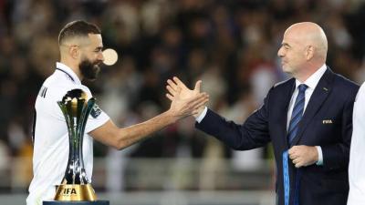 Infantino Congratulates Benzema