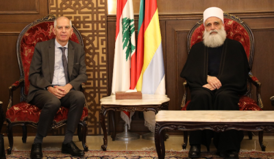 Aby al-Mouna Meets French Ambassador: We Hope the West Will Be Just
