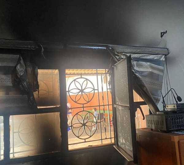 Arson at a School Administration Office in Miniyeh