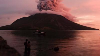 Eruption of Mount Ibu in Indonesia Leads to Closure of Nearby International Airport