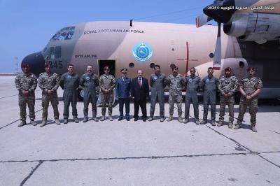 Aid Delivered from Jordan to the Lebanese Army