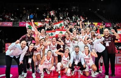Lebanon Remains Among Elite in Women's Basketball Asia Cup