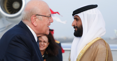 Mikati Arrives in Bahrain