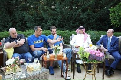"Al-Riyadi" Guests of Al-Bukhari After Winning the Lebanese Championship