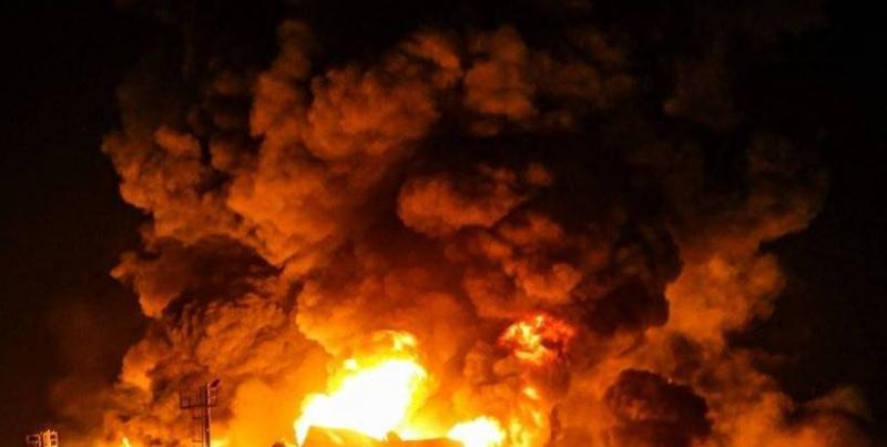 Iran: Casualties from Massive Fire at Cosmetics Factory (Video)