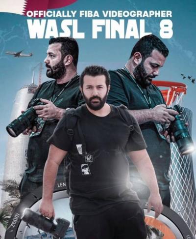 Lebanese Hussein Suleiman Official Photographer at the "Wassal" Asian Club Championship