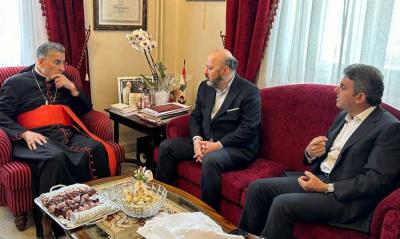 Patriarch Raï Offers Condolences for Pascal Suleiman and Meets with Army Commander and Officials