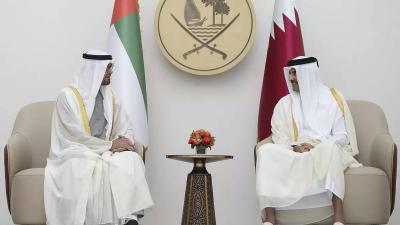 Title: UAE President and Qatari Emir Discuss Biden's Proposal on Gaza