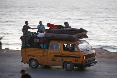 UNRWA: About 150,000 People Fleeing from Rafah