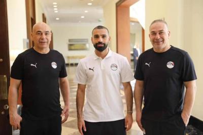 Mohamed Salah Joins the Egyptian National Team (Photos)