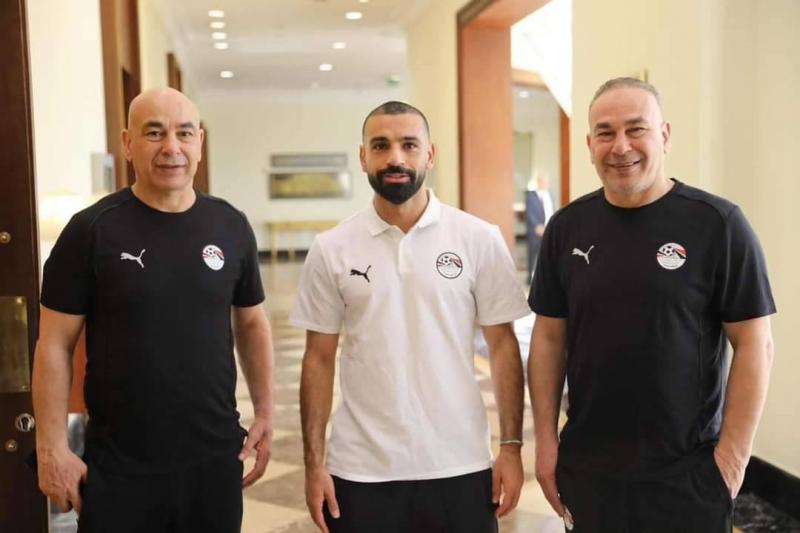 Mohamed Salah Joins the Egyptian National Team (Photos)