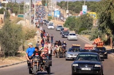 After the North... Israel Evacuates Central Gaza