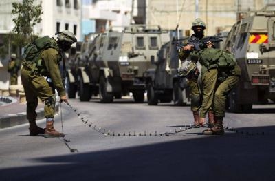 Scenes Documenting Gunfire on Israeli Army Forces in Hebron