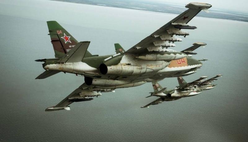 Downing of a Russian Su-25 Aircraft in Eastern Ukraine