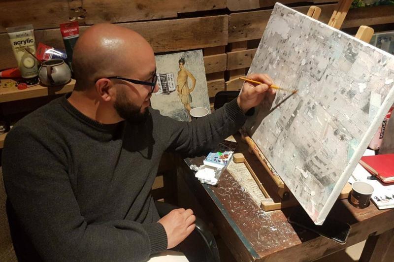 Palestinian Artist Captures Community Transformations in West Bank Refugee Camp