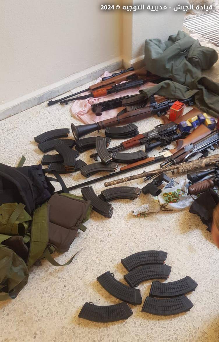 Security Measures by the Lebanese Army in Various Regions