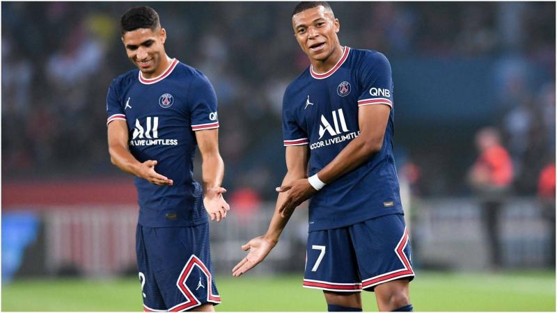 Title: Hakimi Bids Farewell to Mbappe in Tears