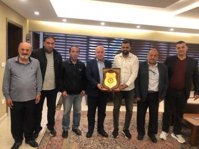Hashim Haydar to the Southern Football Union Delegation: I Look Forward Optimistically to the Union's Progress