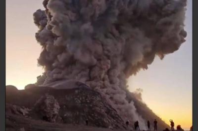 Volcano Eruption in Guatemala
