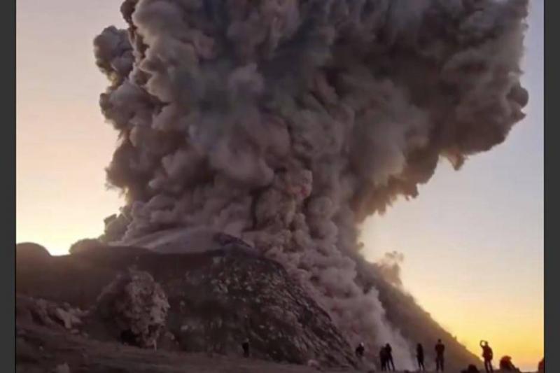 Volcano Eruption in Guatemala