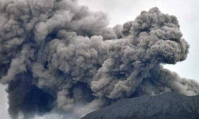 Mount Ibu Volcano in Indonesia Erupts Twice, Spitting Lava