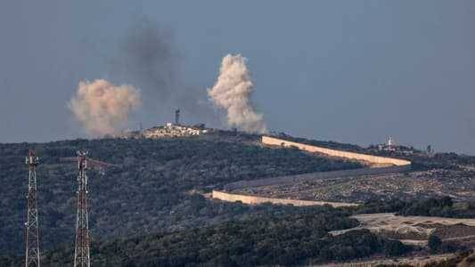 Mock Airstrikes Over the Villages of Tyre and Bint Jbeil at Night