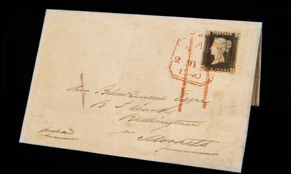 The World's First Postal Letter Up for Auction