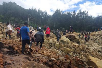 Video: Devastating Landslide in Papua New Guinea