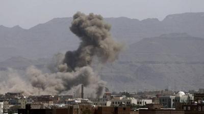 U.S. and British Airstrikes on Al Hudaydah, Yemen
