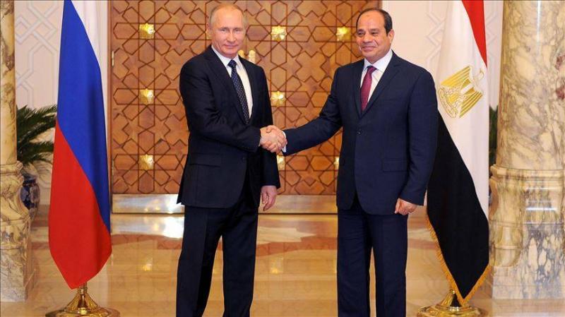 Phone Call Between Sisi and Putin: Topics Discussed