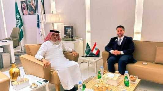 Saudi Minister of Commerce Meets with Lebanese Minister: The Kingdom is Doing Its Best to Assist Lebanon