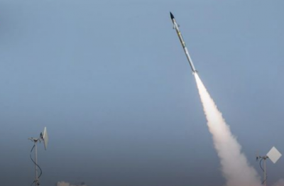 Warning to Eilat Residents and Interception of Missile Launched from the Red Sea (Video)