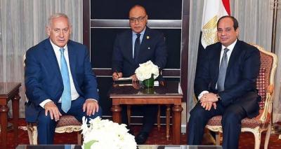 Haaretz: Sisi Achieved Gains at Netanyahu's Expense